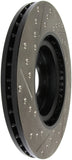 StopTech 02-06 Acura RSX Type S / 06-09 Honda Civic Si Slotted & Drilled Left Front Rotor - 127.40057L