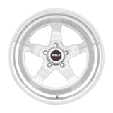 Weld S105 20x8 Ventura 5x127 ET00 BS4.50 Gloss Silver MACH DIA 78.1 - S10508073450
