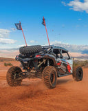 Elektric Offroad 2017+ Can Am Maverick X3 Volt Billet Radius Rods Anodized Clear (RS 72In Model) - SUS210001-C