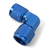 Russell Performance -4 AN 90 Degree Female AN to Female AN Fitting - 614504