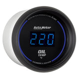 Autometer Cobalt Digital 52.4mm 0-340 deg F Oil Temperature Gauge - 6948