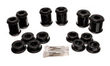 Energy Suspension 04-09 Cadillac XLR/XLR-V / 97-12 Corvette Black Rear End C/A Bushing Set - 3.3177G