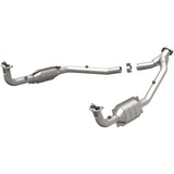 MagnaFlow DF Cat. Conv 97 Land Rover Defender 90 4.0L Y-Pipe Assy / 96-99 Discovery 4.0L Y-Pipe Assy - 93690