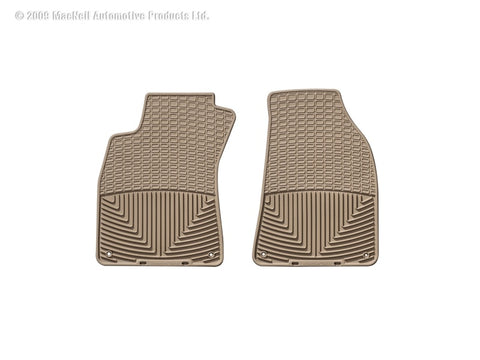 WeatherTech 95-04 Audi A6 Sedan Front Rubber Mats - Tan - W67TN