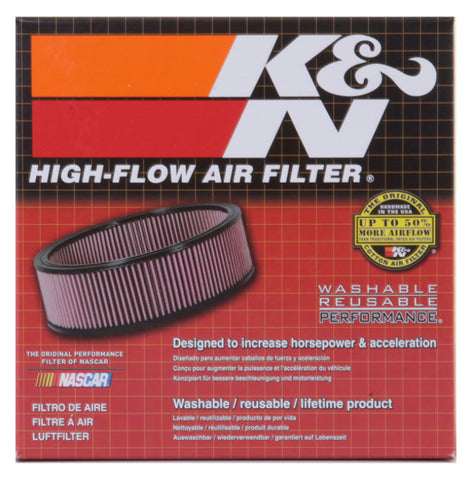 K&N Custom Racing Assembly - Round Tapered - Red 1.375in Neck Flange - 2.25in Over Height - 56-9320