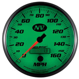 AutoMeter Gauge Speedometer 5in. 160MPH Elec. Programmable NV - 7489
