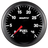 Autometer Elite 2-1/16in 0-35 PSI Fuel Pressure Stepper Motor w/ Peak & Warn - 5661