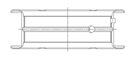 ACL Nissan KA24DE Inline 4 .025mm Oversized High Performance Main Bearing Set - 5M2747H-.025