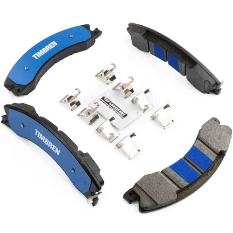 Timbren 15-19 Chevy Silverado 2500/3500 HD BES Severe Duty Semi-Metallic Brake Pads - Front & Rear - TIM-D1565SD
