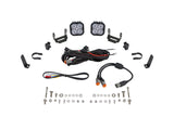 Diode Dynamics SS3 LED Bumper 1 1/2 In Roll Bar Kit Sport - White SAE Fog (Pair) - DD7661
