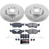 Power Stop 13-18 Fiat 500 Front Z23 Evolution Sport Brake Kit - K7168