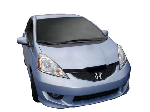 AVS 09-10 Honda Fit Aeroskin Low Profile Acrylic Hood Shield - Smoke - 320003