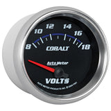 AutoMeter Gauge Voltmeter 2-5/8in. 18V Electric Cobalt - 7991