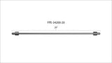 Fleece Performance 20in High Pressure Fuel Line (8mm x 3.5mm Line, M14x1.5 Nuts) - FPE-34200-20