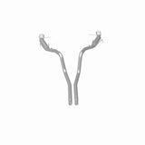 Magnaflow 2014 Ford Mustang V6 3.7L Comp Series Dual Split Rear Polished Stainless C/B Perf Exhaust - 15245