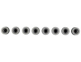 Ford Racing M14 x 1.5 Black Lug Nut - Set of 8 - M-1012-SB
