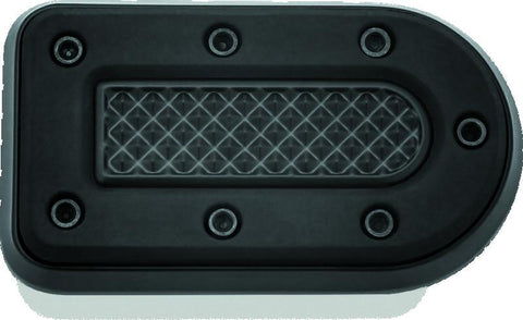 Kuryakyn Heavy Industry Brake Pedal Pad FX Models Satin Black - 7038