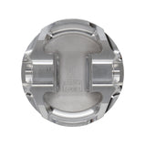 Manley Mitsubishi 4B11 86mm Bore 9.0:1 CR -5cc Dish Turbo Tuff Piston Set w/ Rings - 624300CE-4