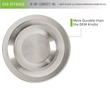 DV8 Offroad 2007-2018 Jeep JK 2 Door Billet Door Surround Knobs - D-JP-180027-BL