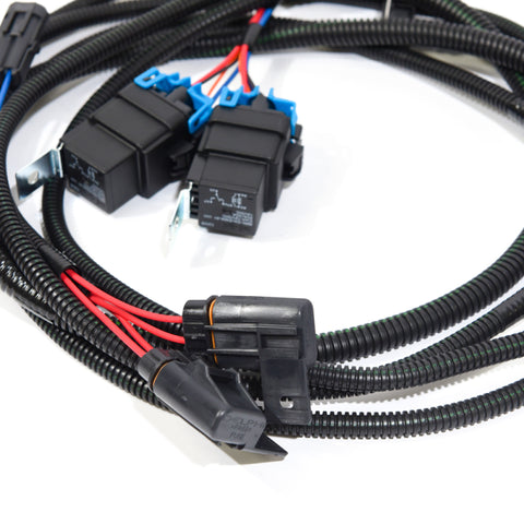 VMP Performance 13-14 Ford Shelby GT500 Heat Exchanger Harness Fans - Dual - VMP-ENC005