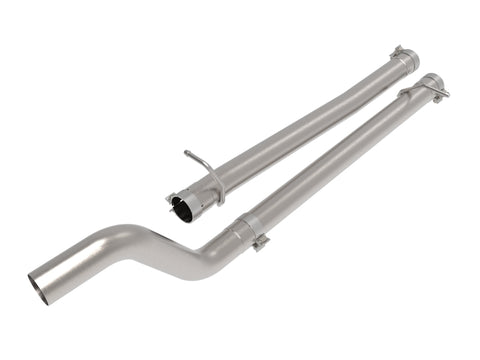 aFe Vulcan Series 3in 304 Stainless Steel Muffler Delete Pipe 2021 Ram 1500 TRX V8-6.2L (sc) - 49C32085NM