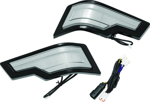 Kuryakyn Tracer Tour Pak Rear Lights Black Smoke Lens - 2955