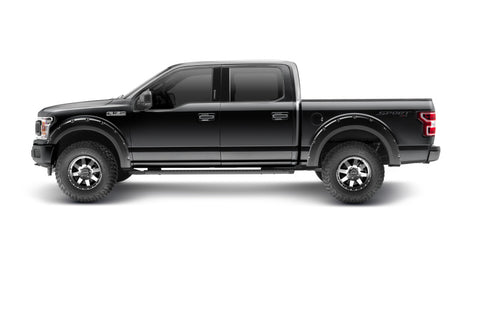Bushwacker 18-20 Ford F-150 (Excl Models w/Tech Pkg) Pocket Style Flares 4pc - Agate Black Met - 20945-32