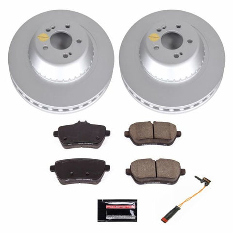 Power Stop 2017 Mercedes-Benz Maybach S550 Rear Z23 Evolution Sport Coated Brake Kit - CRK7181
