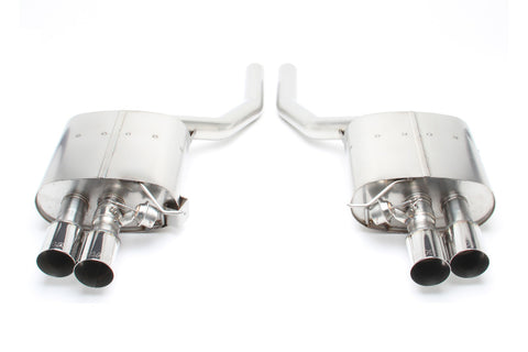 Dinan 11-16 BMW 550i (F10) Free Flow Axleback Exhaust System - Polished Tips - D660-0036