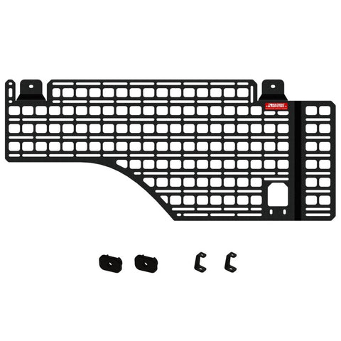 BuiltRight Industries 07-18 GM Silverado/Sierra 5ft9in/6ft4in Bed Bedside Rack System-Passenger Rear - 102035