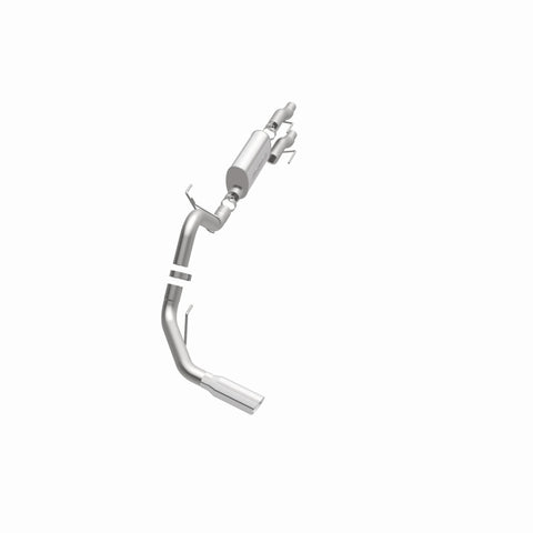 MagnaFlow 11 Ford F-150 3.7L/5.0L/6.2L SS Catback Exhaust Single Rear Side Exit w/ 4in SS Tips - 15000
