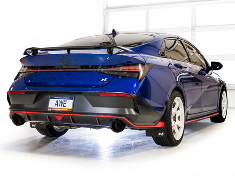 AWE Tuning 22-26 Hyundai Elantra N SwitchPath Cat-Back Exhaust - Diamond Black Tips - 3025-33237