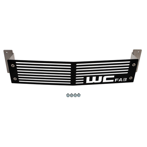 Wehrli 15-19 Chevrolet Silverado HD 6.6L LML/L5P Duramax Bumper Grille - Flat Black - WCF100290-FB