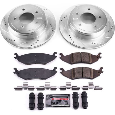 Power Stop 04-06 Ford E-150 Rear Z23 Evolution Sport Brake Kit - K4579