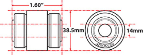 SPC Performance XAXIS Jeep Track Bar - 15617