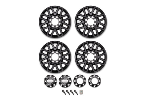 Ford Racing 05-22 F-Super Duty 20in x 8in Wheel Package with TPMS Kit - Black - M-1007K-SU2008EB