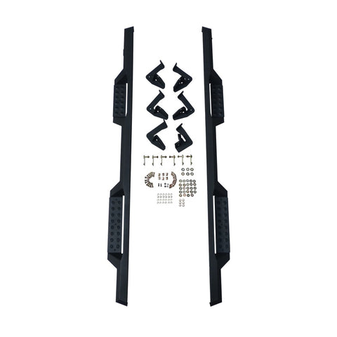Westin/HDX 09-18 Dodge/Ram 1500 Quad Cab Drop Nerf Step Bars - Textured Black - 56-13555