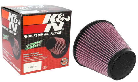 K&N Universal Air Filter 6in Flange / 7-1/2in Base / 4-1/2in Top / 6-1/2in Height - RU-5107