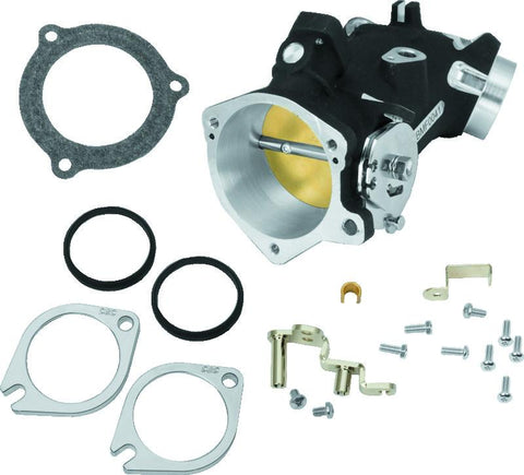 S&S Cycle 2006+ BT Size Code 398 Throttle Body Kit - Wrinkle Black - 170-0350