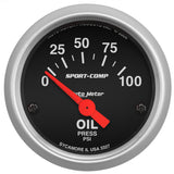 Autometer Sport-Comp 66-76 Nova Dash Kit 6pc Tach / MPH / Fuel / Oil / WTMP / Volt - 7024-SC