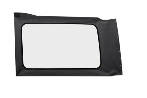 Bestop 18-26 Jeep Wrangler JL Oe JL Replacement Windows (Quarter Left Hand 4-Door Black Vinyl Clear) - 58301-35
