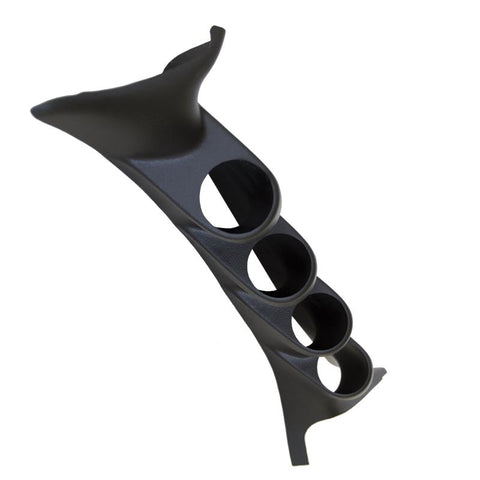 Autometer 99-07 Ford Super Duty Black 52mm Quad Pillar Pod - 17308