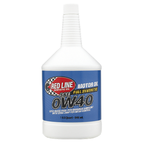 Red Line 0W40 Motor Oil - Quart - 11104