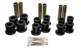 Energy Suspension Fd 4 Wd Frt Sprg Bush Set - Black - 4.2120G