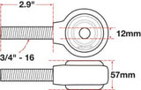 SPC Performance xAxis Rod End Ball Joint - 15780