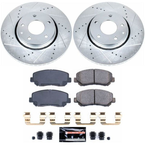 Power Stop 16-18 Mazda CX-5 Front Z23 Evolution Sport Brake Kit - K7689