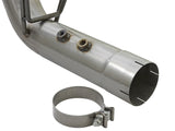 aFe Large Bore-HD 4in 409-SS DPF-Back Exhaust w/Dual Polished Tips 2017 GM Duramax V8-6.6L (td) L5P - 49-44086-P
