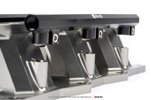 AMS Performance 2023+ Nissan Z Port Injection Lower Manifold - Black - AMS.47.08.0001-1