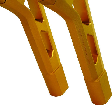 Performance Machine Phatbar/Riser Kit-Ext Wire - Gold Ops - 0208-2186M-SMG