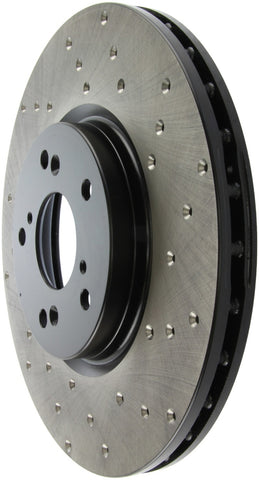 StopTech 04-08 Acura TL/TL-S Brembo Drilled Left Front Rotor - 128.40062L